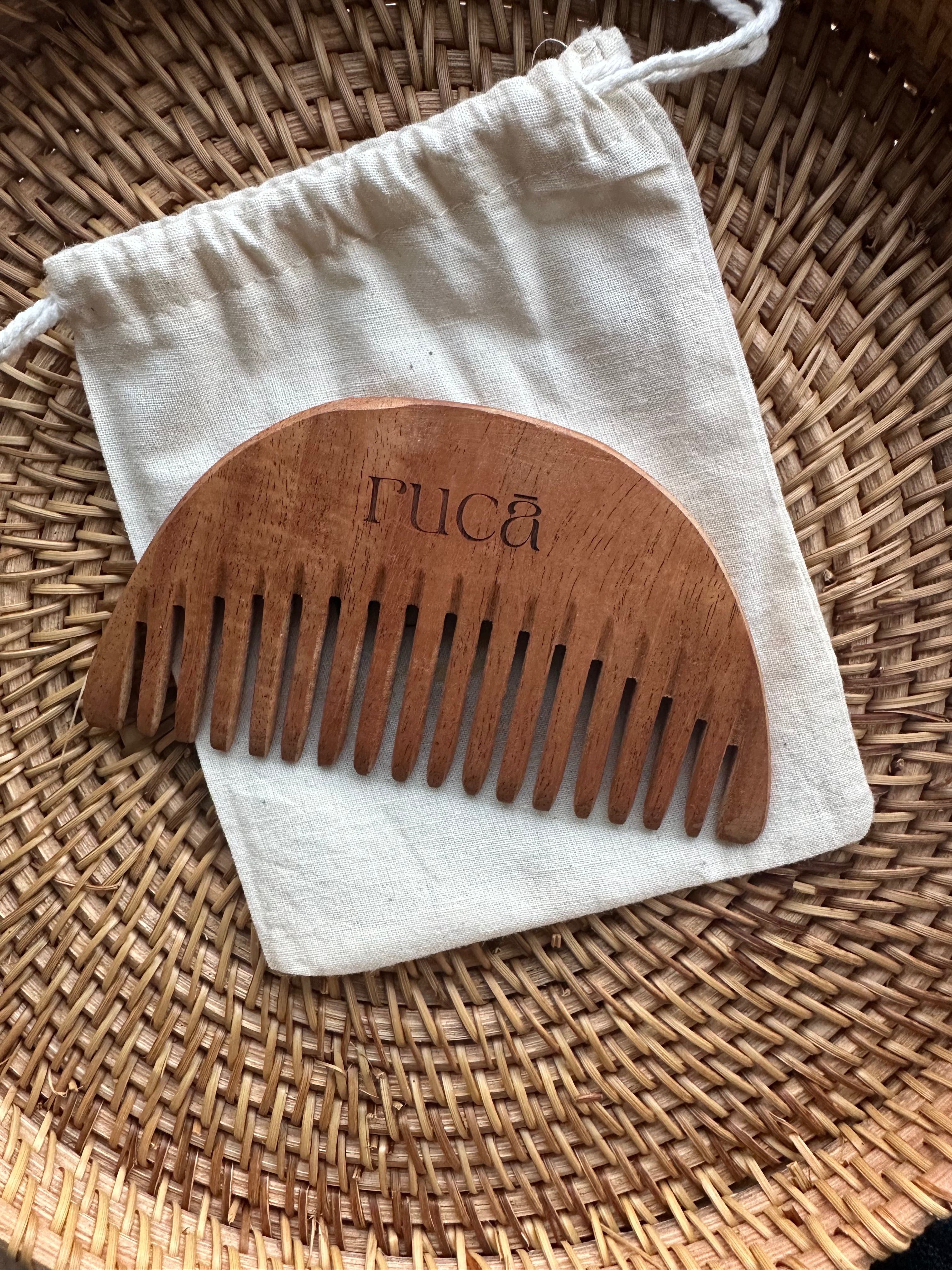 Wooden Infused Neem Pocket Comb